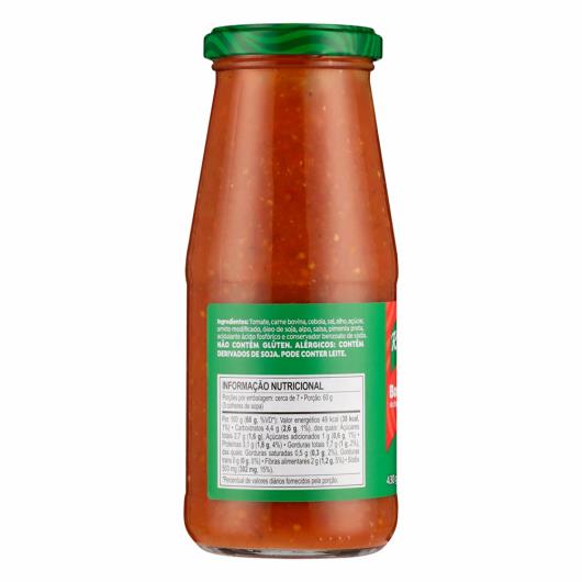 Molho de Tomate à Bolonhesa Knorr Vidro 430g - Imagem em destaque