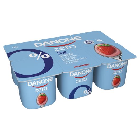 Iogurte Zero Lactose Desnatado Morango Danone 510g - Imagem em destaque