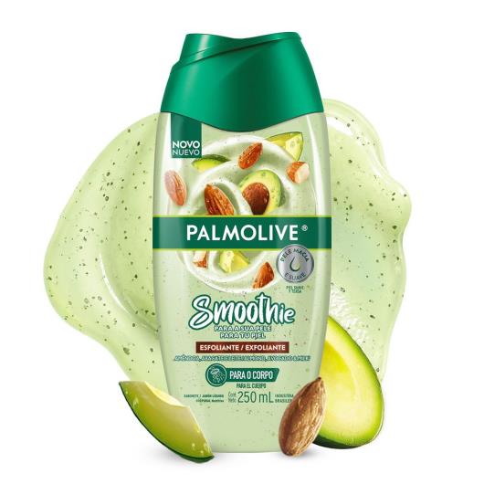 Sabonete Líquido Esfoliante Amêndoa, Abacate e Leite Palmolive Smoothie Frasco 250ml - Imagem em destaque