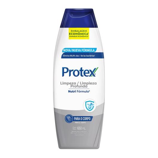 Sabonete Líquido Antibacteriano Limpeza Profunda Protex Frasco 650ml Embalagem Econômica - Imagem em destaque