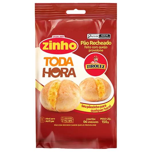 Pão Recheado com Provolone Zinho Toda Hora Resfriado 150g - Imagem em destaque