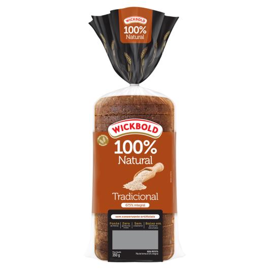 Pão de Forma 67,5% Integral Tradicional Wickbold 350g - Imagem em destaque