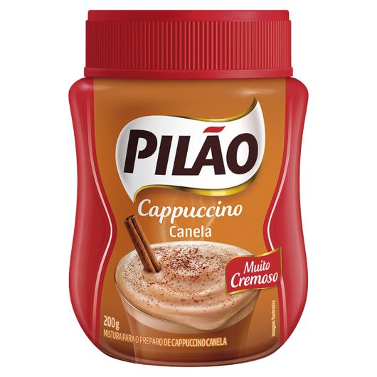 Cappuccino Solúvel Pilão Canela Pote 200g - Imagem em destaque
