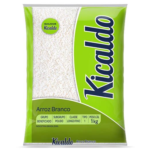 Arroz Branco Tipo 1 Kicaldo Pacote 1kg - Imagem em destaque