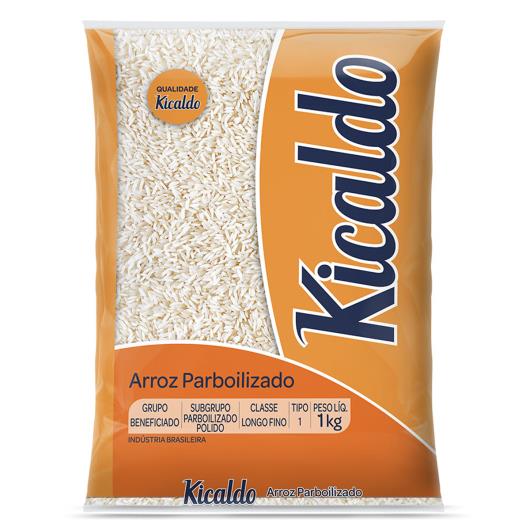 Arroz Parboilizado Tipo 1 Kicaldo Pacote 1kg - Imagem em destaque