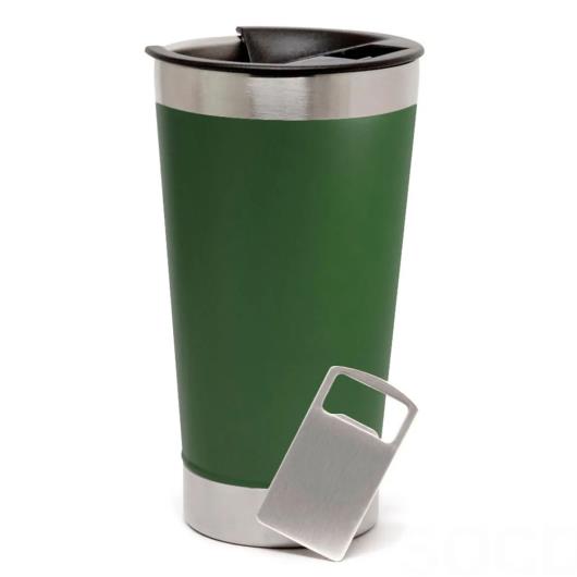 Copo Térmico Verde 473ml - Imagem em destaque