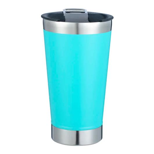 Copo Térmico Azul Tifany 473ml - Imagem em destaque
