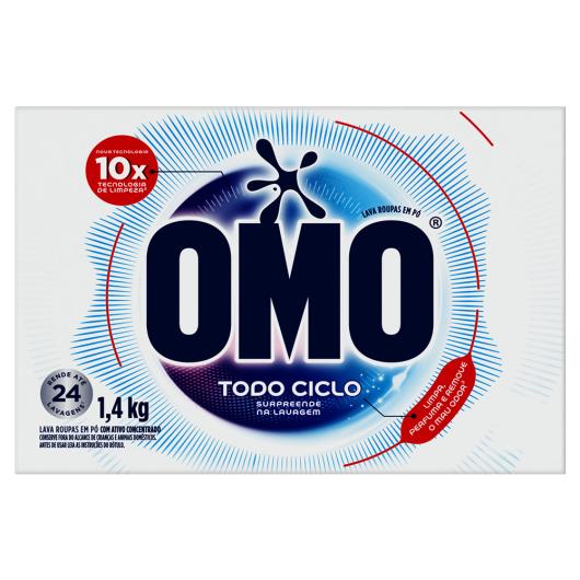 Lava-Roupas em Pó Lavagem Perfeita Omo Caixa 1,4kg - Imagem em destaque