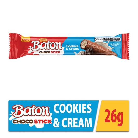 Chocolate Cookies & Cream Baton Choco Stick 26g - Imagem em destaque