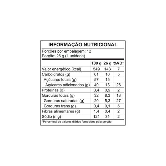 Chocolate Cookies & Cream Baton Choco Stick 26g - Imagem em destaque