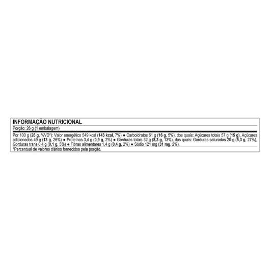 Chocolate Cookies & Cream Baton Choco Stick 26g - Imagem em destaque