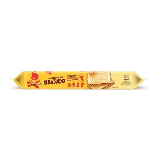 Biscoito Choco Biscuit Chocolate Branco Garoto 78g - Imagem em destaque