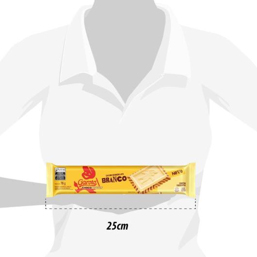 Biscoito Choco Biscuit Chocolate Branco Garoto 78g - Imagem em destaque