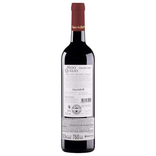 Vinho Português Tinto Seco Touriga Nacional Meio Queijo 750ml - Imagem em destaque