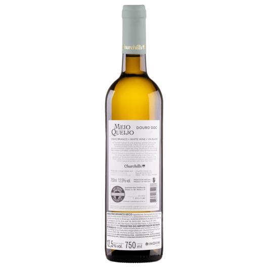 Vinho Português Branco Seco Douro Meio Queijo 750ml - Imagem em destaque