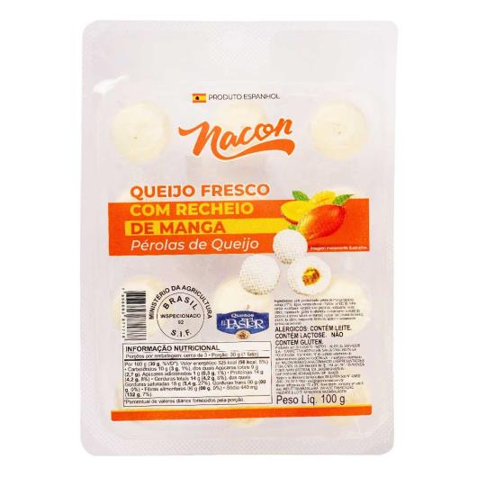 Queijo Fresco Com Recheio de Manga Nacon 100g - Imagem em destaque