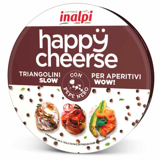 Queijo Processado Black Pepper Inalpi Happy Cheerse 140g - Imagem em destaque