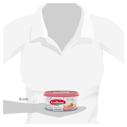 Creme de Ricota Peito de Peru Galbani Pote 180g - Imagem em destaque