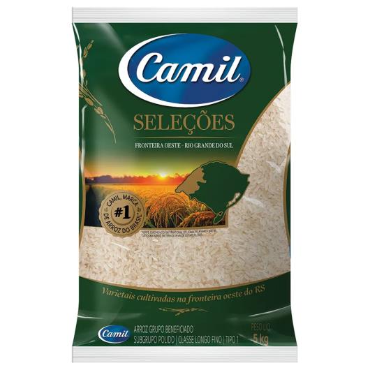 Arroz Branco Tipo 1 Camil Seleções Pacote 5kg - Imagem em destaque