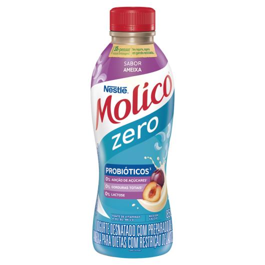 Iogurte Desnatado Zero Lactose Ameixa Molico Garrafa 850g - Imagem em destaque