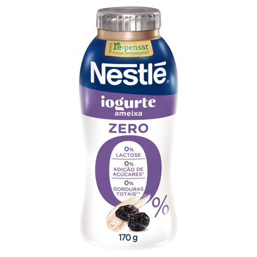Iogurte Desnatado Zero Lactose Ameixa Nestlé Frasco 170g - Imagem em destaque