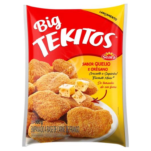 Empanado de Frango Queijo e Orégano Seara Big Tekitos Congelado Pacote 900g - Imagem em destaque