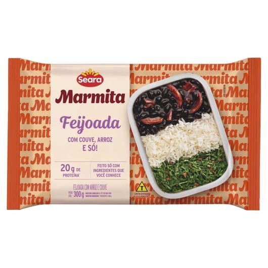 Marmita Feijoada com Couve e Arroz Seara Congelada 300g - Imagem em destaque