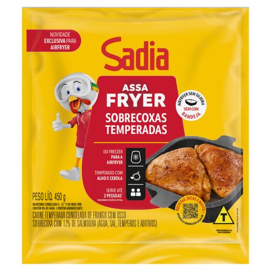 Sobrecoxa de Frango Temperada Sadia Assafryer Congelada 450g - Imagem em destaque