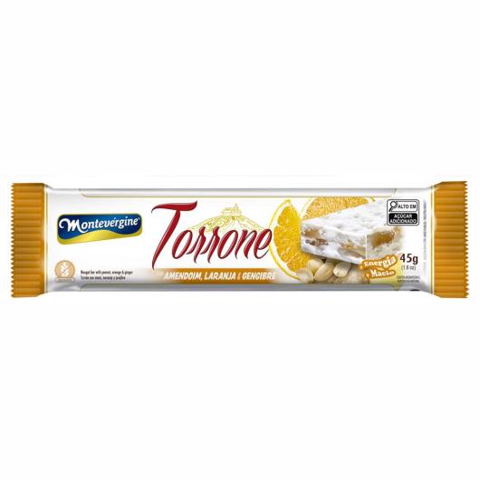 Torrone Montevérgine Laranja e Gengibre 45g - Imagem em destaque
