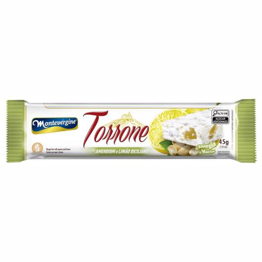 Torrone Montevérgine Limão Siciliano 45g - Imagem em destaque