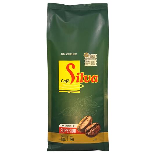 Café Torrado em Grãos Silva Superior Pouch 1kg - Imagem em destaque