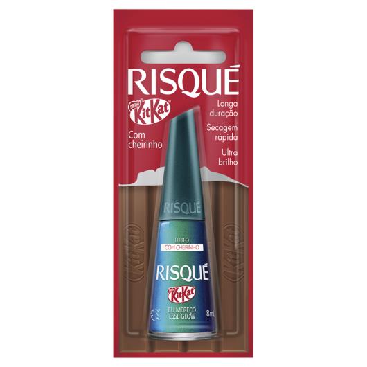 Esmalte Risqué Efeitos Eu Mereço Esse Glow Kitkat Blister 8ml - Imagem em destaque