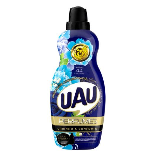 Amaciante Concentrado Uau Carinho & Conforto Frasco 1l - Imagem em destaque