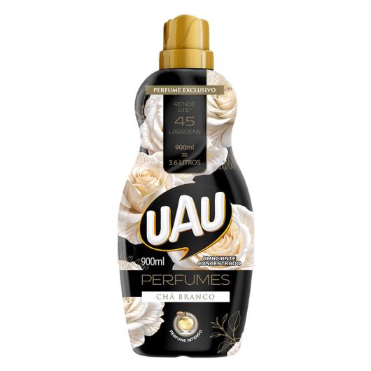 Amaciante Concentrado Uau Perfumes Chá Branco Frasco 900ml - Imagem em destaque