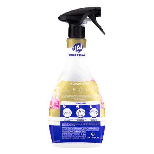Neutralizador de Odores para Roupas Uau Floral sem Passar Frasco 500ml Borrifador - Imagem em destaque