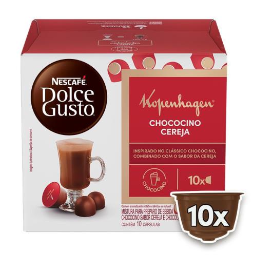 Chococcino Cápsula Dolce Gusto Cereja 175g - Imagem em destaque