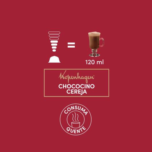 Chococcino Cápsula Dolce Gusto Cereja 175g - Imagem em destaque