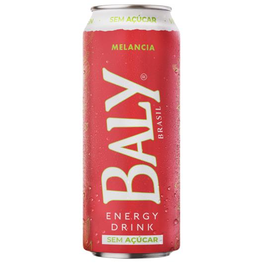 Energético Baly Melancia Zero Açúcar Lata 473ml - Imagem em destaque