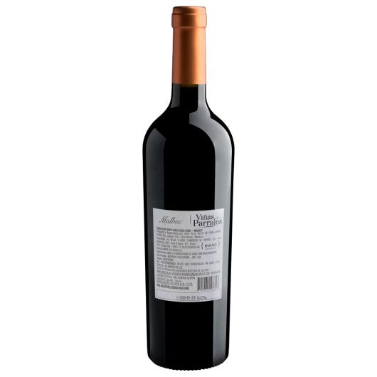 Vinho Argentino Viñas e Parrales Malbec 750ml - Imagem em destaque