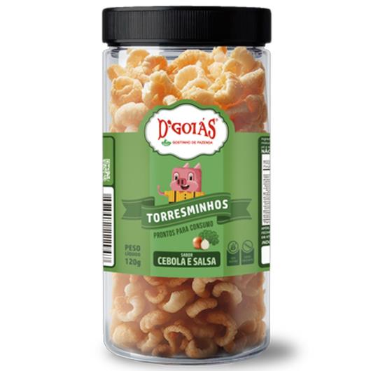 Torresminho D'Goiás Cebola e Salsa 120g - Imagem em destaque