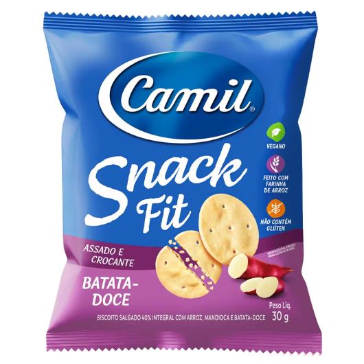 Snack Fit Camil Batata Doce 30g - Imagem em destaque