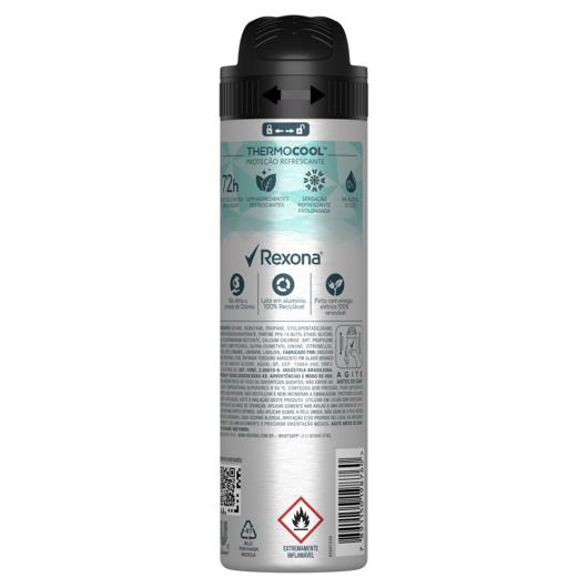 Antitranspirante Aerossol Rexona Men Thermocool Ice Fresh 150ml Spray - Imagem em destaque