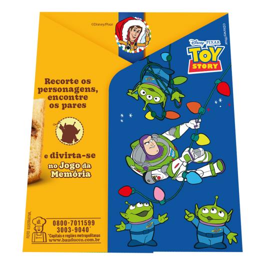 Mini Chocottone Bauducco Toy Story Gotas de Chocolate 80g - Imagem em destaque