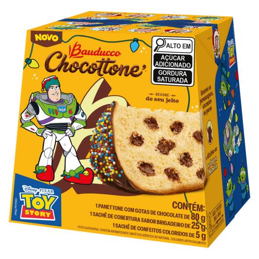 Mini Chocottone Bauducco Toy Story Gotas de Chocolate 80g - Imagem em destaque
