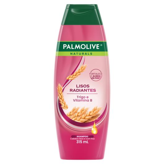 Shampoo Palmolive Naturals Lisos Radiantes Frasco 315ml - Imagem em destaque