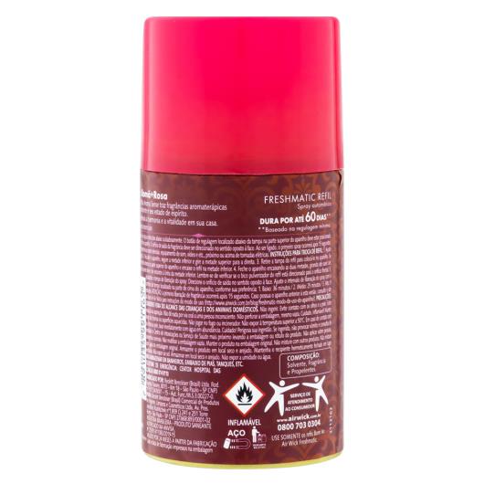 Neutralizador de Odores Bom Ar Freshmatic Romance Aroma Sense Frasco 250ml Refil - Imagem em destaque