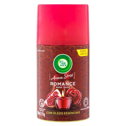 Neutralizador de Odores Bom Ar Freshmatic Romance Aroma Sense Frasco 250ml Refil - Imagem em destaque