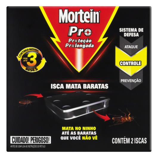 Inseticida Isca Mortein Pro Mata Baratas Caixa 2 Unidades - Imagem em destaque