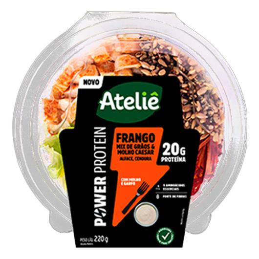 Salada Ateliê Power Protein Frango e Mix de Grãos 220g - Imagem em destaque