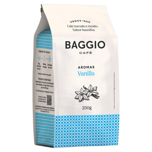 Café Torrado e Moído Baggio Vanilla Aromas Pacote 250g - Imagem em destaque